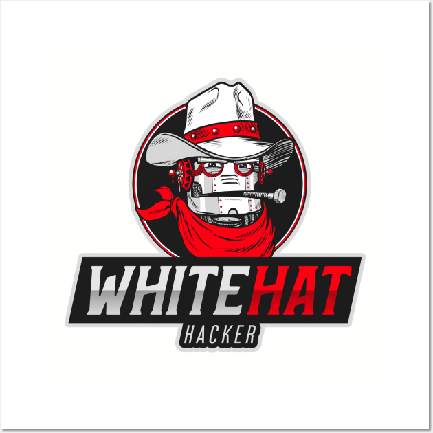 White Hat Hacker Wall Art by Software Testing Life